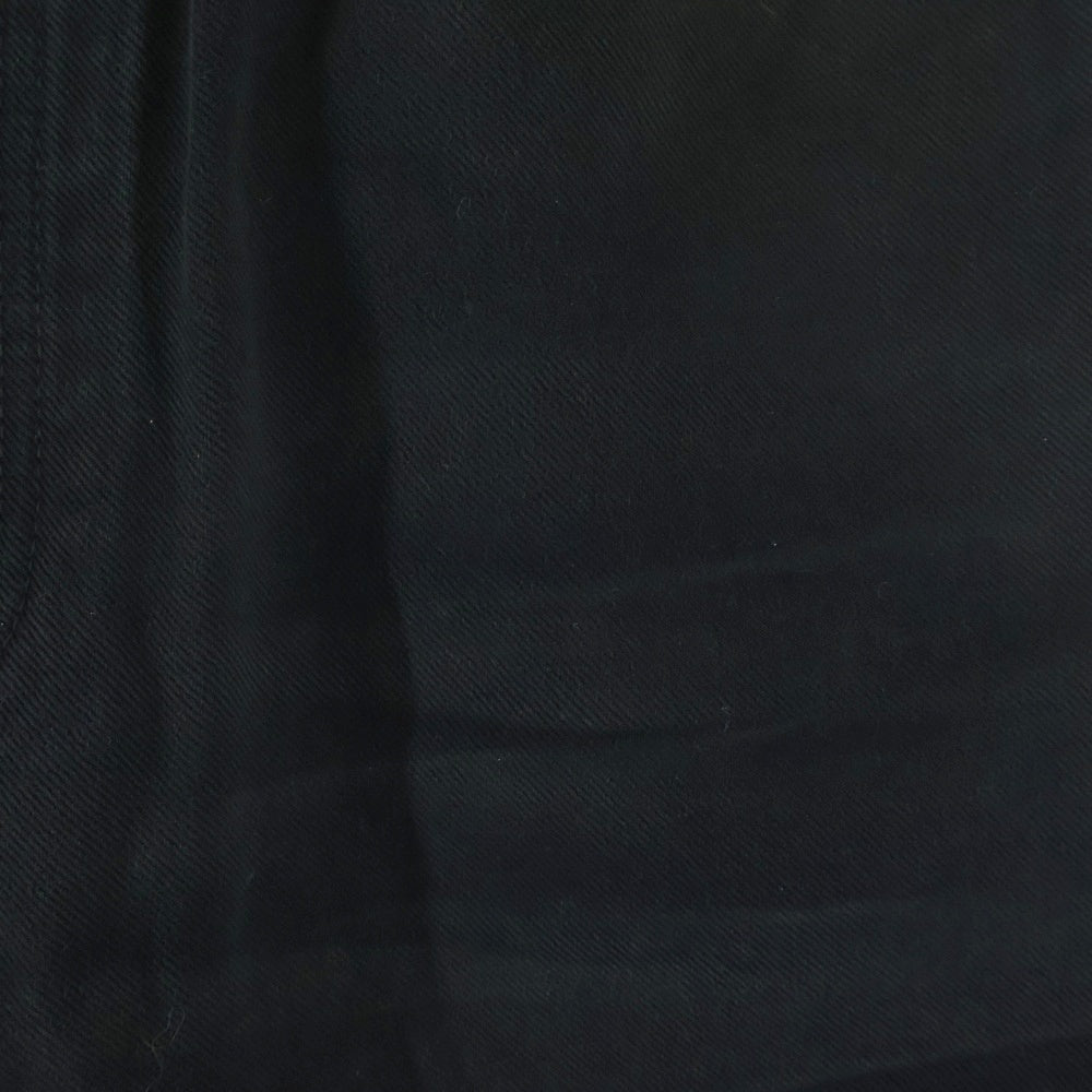 BALENCIAGA(バレンシアガ) 25AW グランジリップドオフ ダブルニー バギーデニムパンツ ブラック 838672 TSWB7