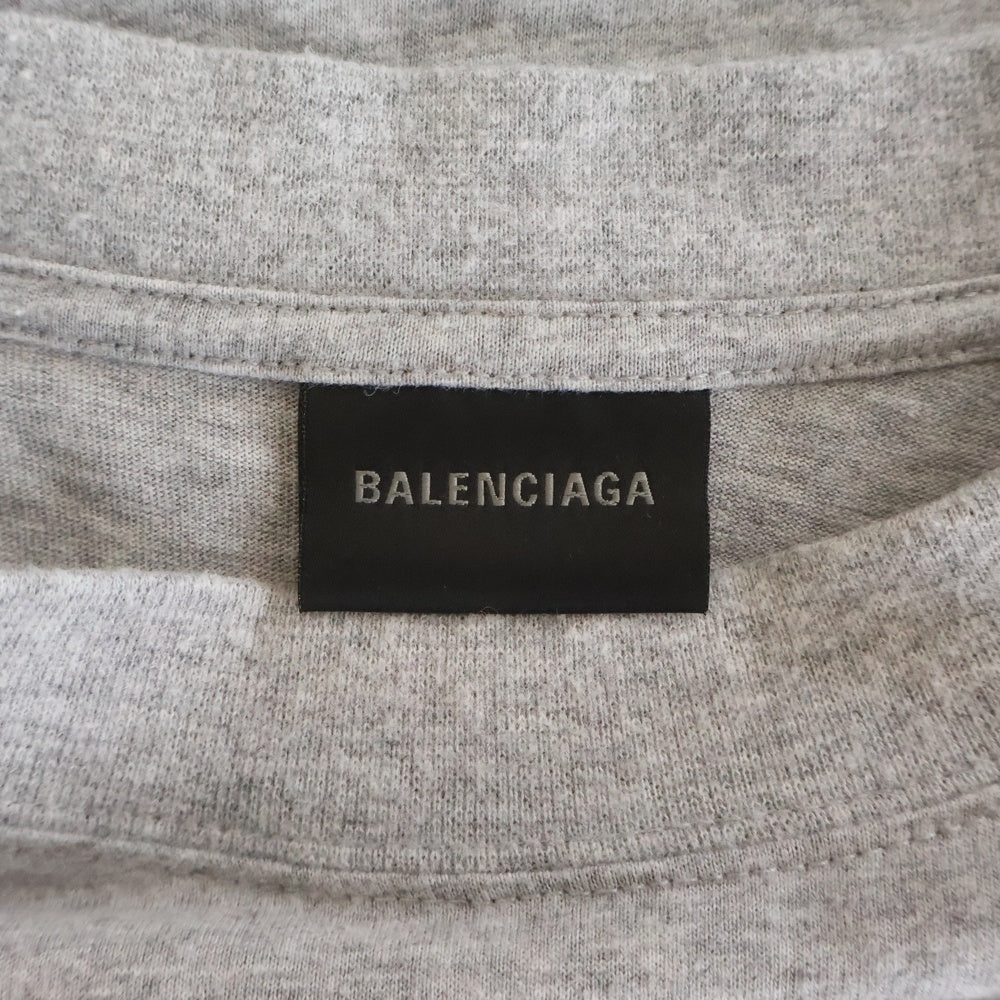 BALENCIAGA(バレンシアガ) 26SS Britney Spears t-shirt ブリトニースピアーズ オーバーサイズ 半袖Tシャツ カットソー グレー 764235 TTVJ8
