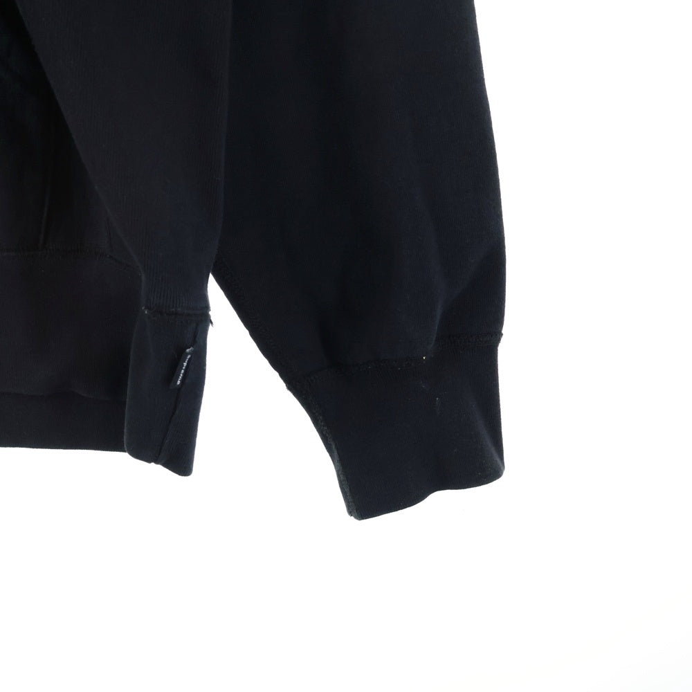 SUPREME(シュプリーム) 17AW Box Logo Hooded Sweatshirt 蛍光ボックスロゴ プルオーバーパーカー ブラック/イエロー