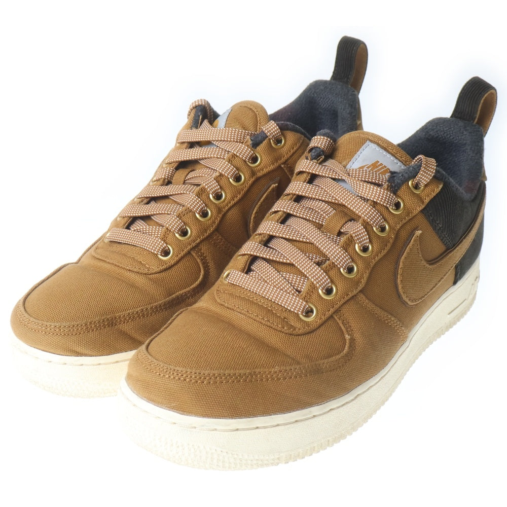 NIKE(ナイキ) ×CARHARTT WIP AIR FORCE 1 LOW ALE BROWN カーハートWIP アフォース1 エールブラウン ローカットスニーカー ブラウン US10/28cm AV4113-200