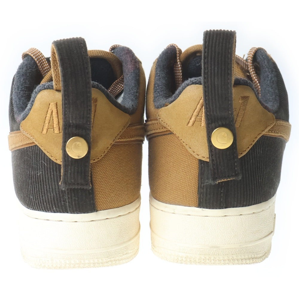 NIKE(ナイキ) ×CARHARTT WIP AIR FORCE 1 LOW ALE BROWN カーハートWIP アフォース1 エールブラウン ローカットスニーカー ブラウン US10/28cm AV4113-200
