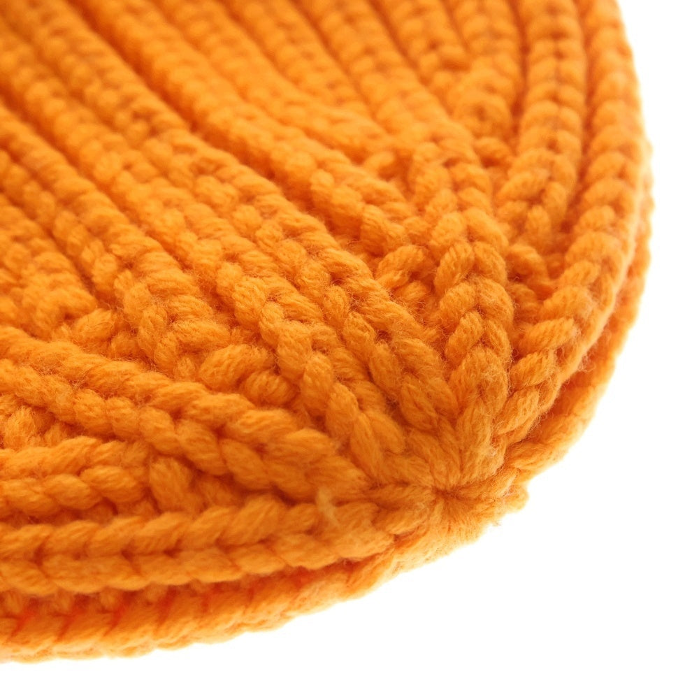 LOUIS VUITTON(ルイヴィトン) 25AW Only LV Beanie LVロゴビーニー 帽子 オレンジ M97198