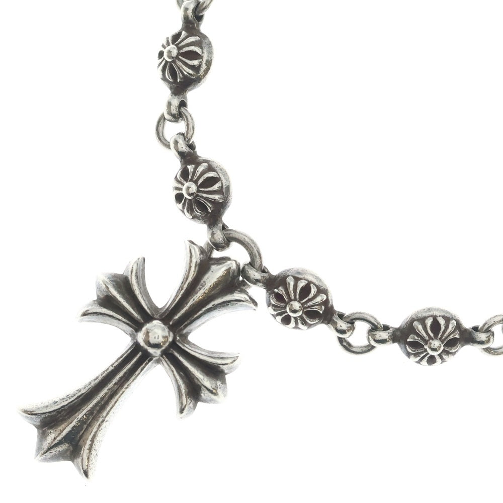 CHROME HEARTS(クロムハーツ) #1 CRSBL CHN SML CH CRS クロスボールチェーン スモールCHクロス ネックレス シルバー 20inch BCA193