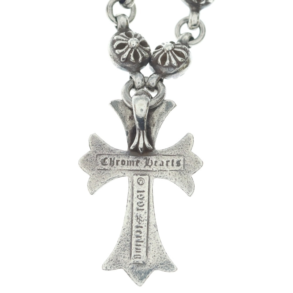 CHROME HEARTS(クロムハーツ) #1 CRSBL CHN SML CH CRS クロスボールチェーン スモールCHクロス ネックレス シルバー 20inch BCA193