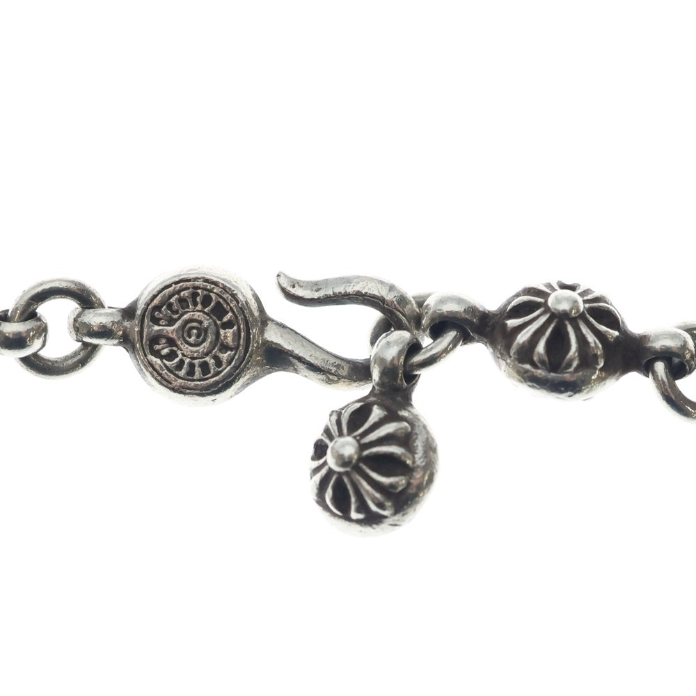 CHROME HEARTS(クロムハーツ) #1 CRSBL CHN SML CH CRS クロスボールチェーン スモールCHクロス ネックレス シルバー 20inch BCA193