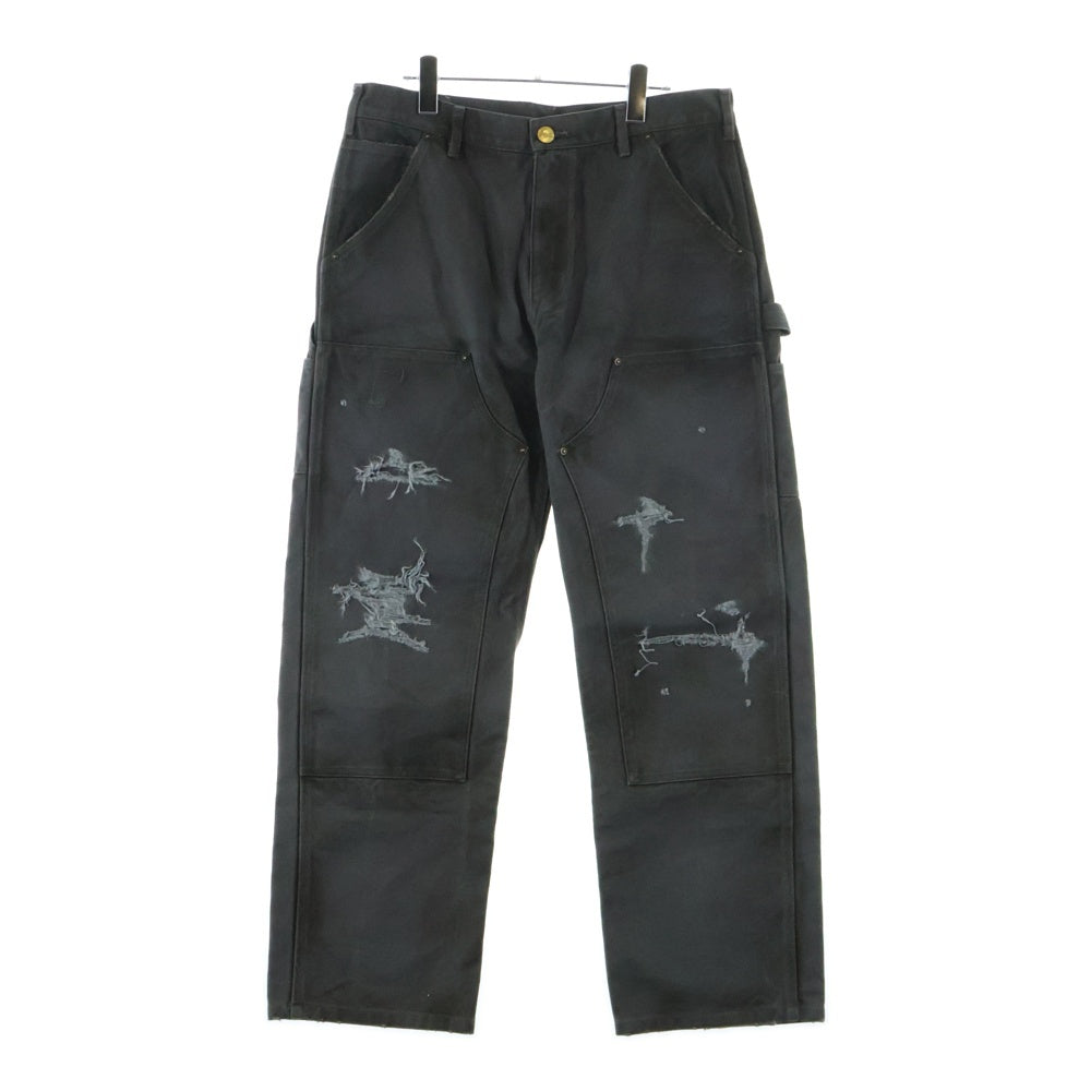 KAMIYA(カミヤ) 24SS BORO Duck Painter Pants ボロダックペインターパンツ グレー G11PT026