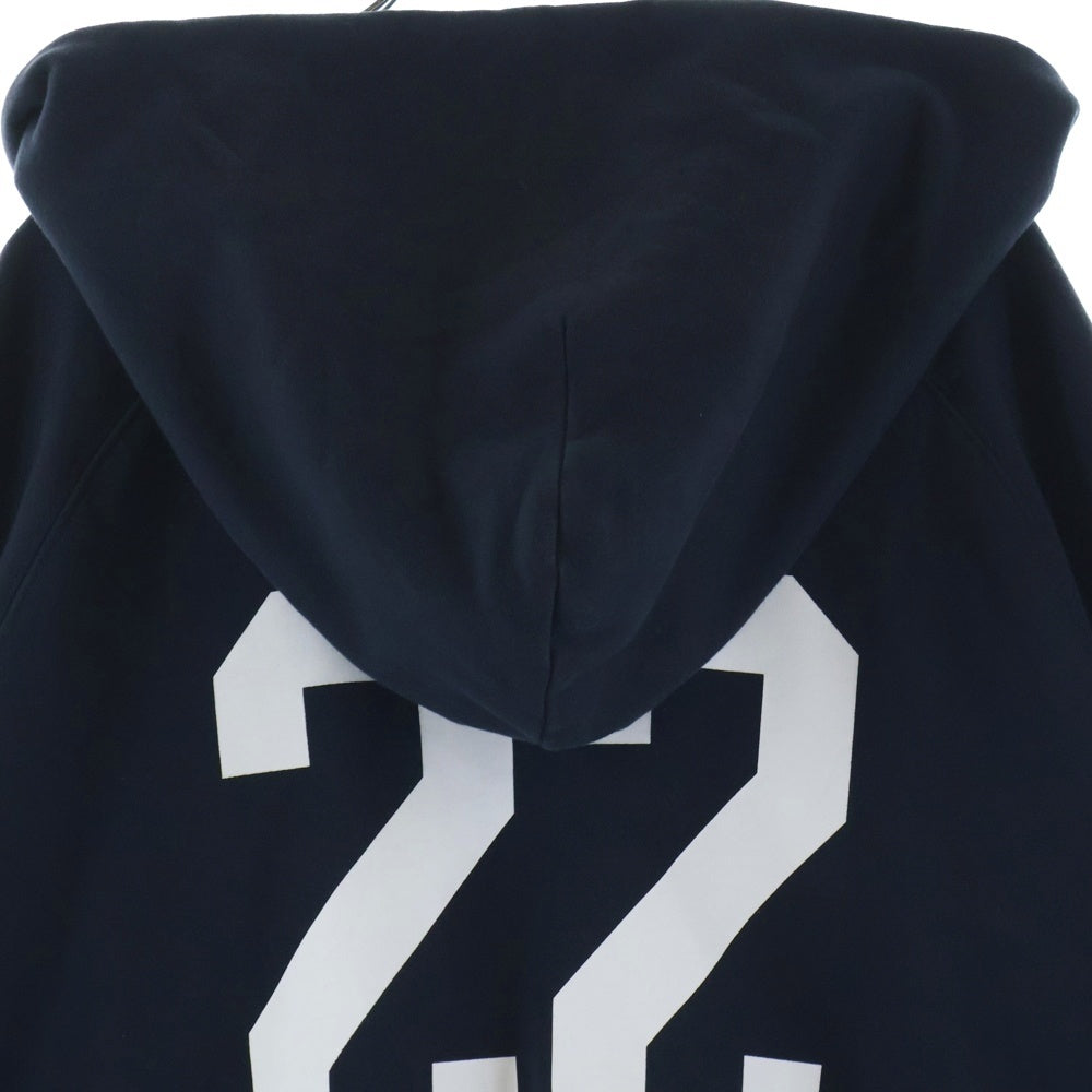 BALENCIAGA(バレンシアガ) Polo Zip-up Hoodie ポロジップフーディー パーカー ネイビー 720425 TNVD4