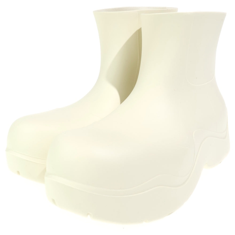 BOTTEGA VENETA(ボッテガヴェネタ) PUDDLE ANKLE BOOT パドル アンクルブーツ マットラバーブーツ ベージュ