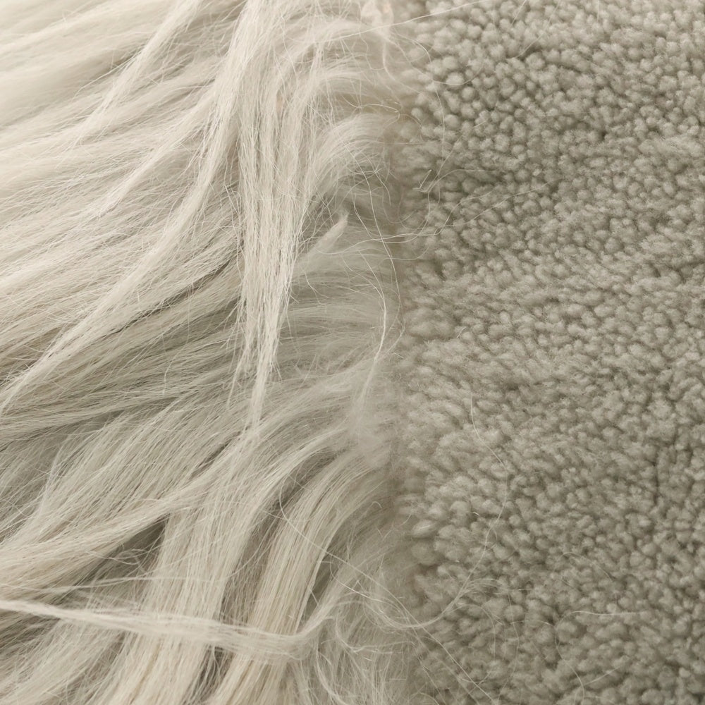 Rick Owens(リックオウエンス) 22AW Fur Muffler ファーマフラー グレー レディース