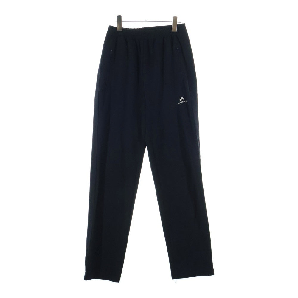 BALENCIAGA(バレンシアガ) 19AW ロゴ サイドライン トラックパンツ ブラック 595007
