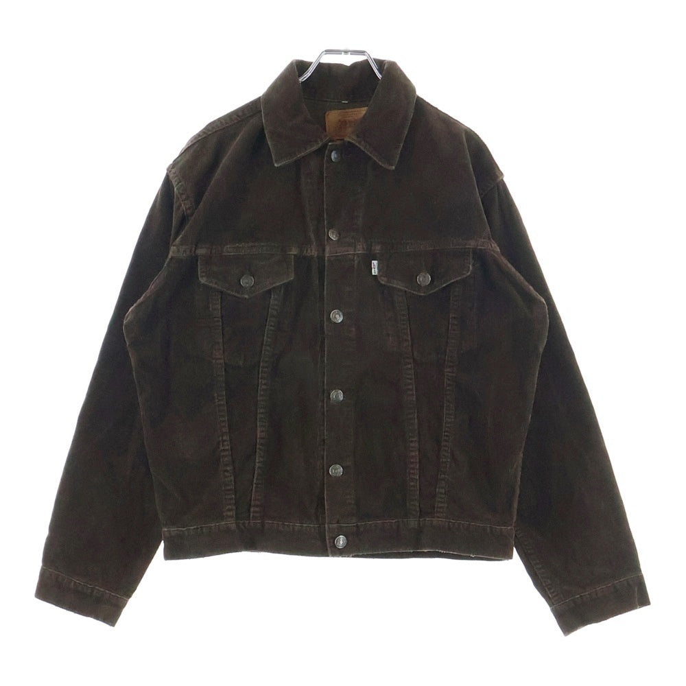 Levi's(リーバイス) 80s 70505 コーデュロイジャケット Gジャン ダークブラウン