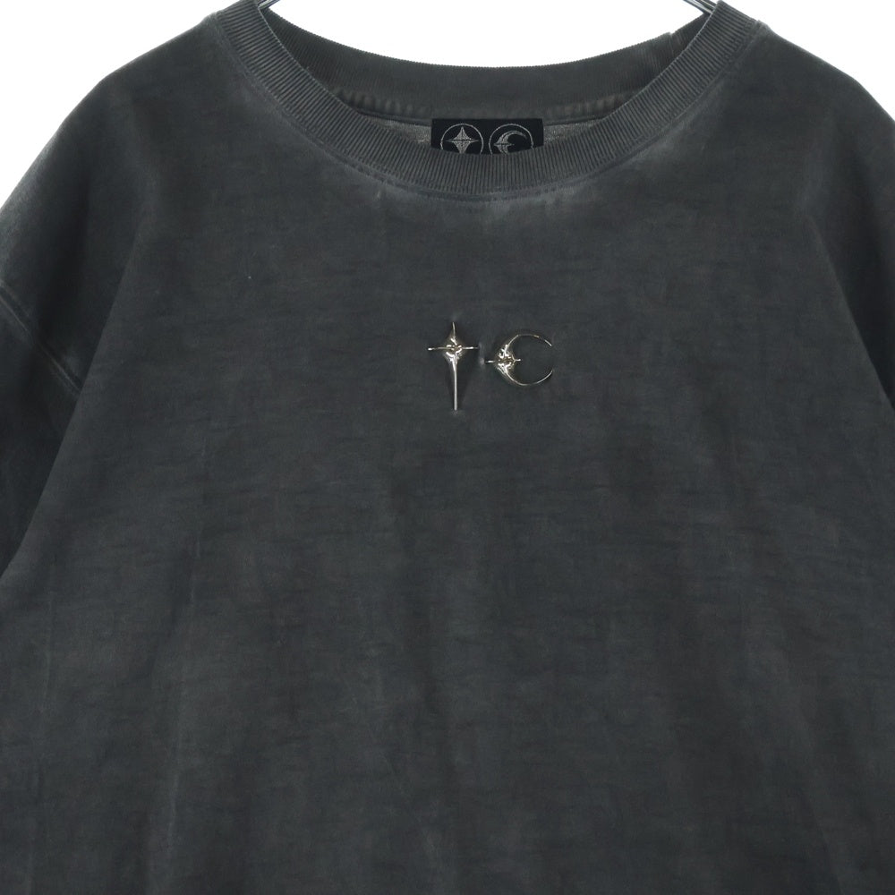 THUG CLUB(サグクラブ) 25AW TC BASIC LONG-SLEEVE ベーシック 長袖Tシャツ グレー TC24TS0802