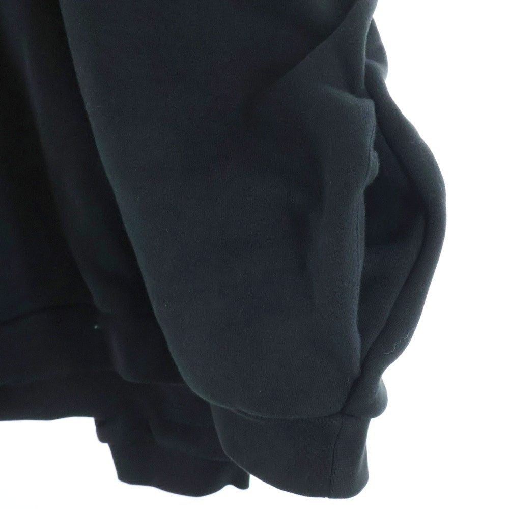 FEAR OF GOD ESSENTIALS(フィアオブゴッド エッセンシャルズ) 24AW STATE LOGO SWEAT HOODIE ロゴ スウェット フーディー パーカー ブラック