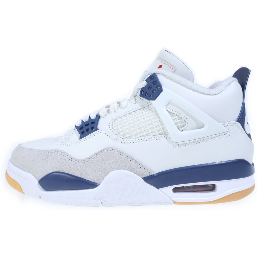 NIKE(ナイキ) AIR JORDAN 4 RETRO SP SUMMIT WHITE エアジョーダン レトロ サミットホワイト ミッドカットスニーカー ホワイト/ブルー UK7.5/25.5cm DR5415-100