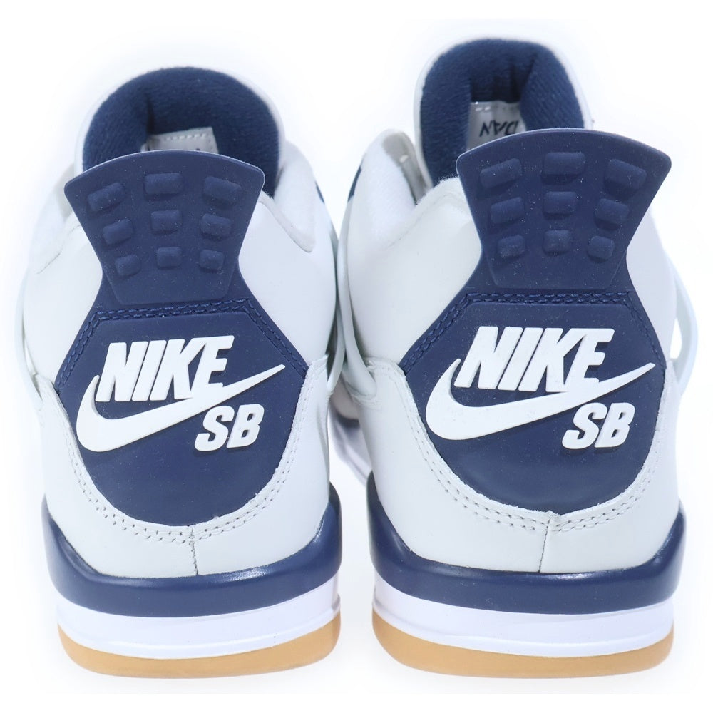 NIKE(ナイキ) AIR JORDAN 4 RETRO SP SUMMIT WHITE エアジョーダン レトロ サミットホワイト ミッドカットスニーカー ホワイト/ブルー UK7.5/25.5cm DR5415-100