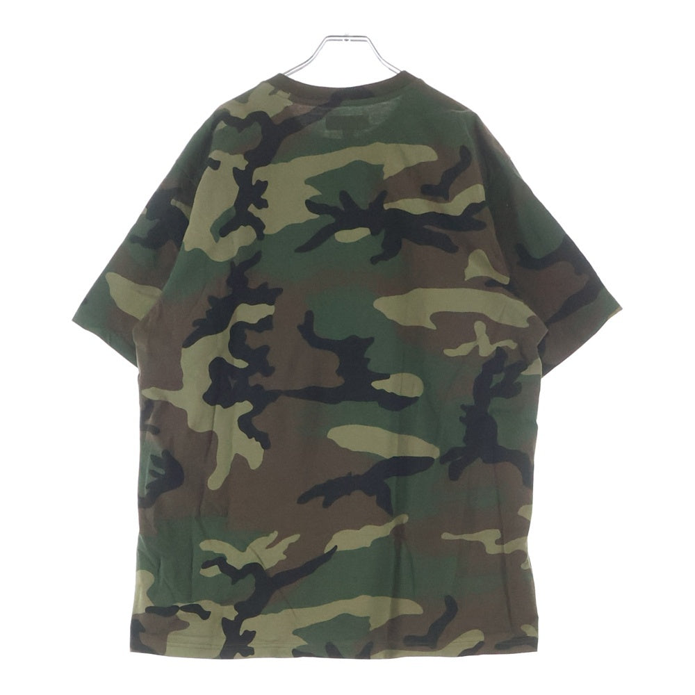 SUPREME(シュプリーム) 25SS Small Box Tee Woodland Camo ウッドランドカモ スモールボックスロゴ クルーネック 半袖Tシャツ カットソー カーキ