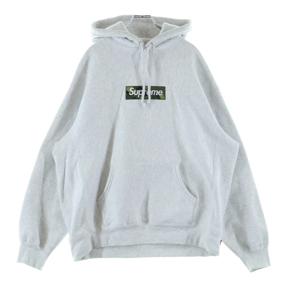 SUPREME(シュプリーム) 23AW Box Logo Hooded Sweatshirt Camo ボックスロゴ フーディーパーカー グレー