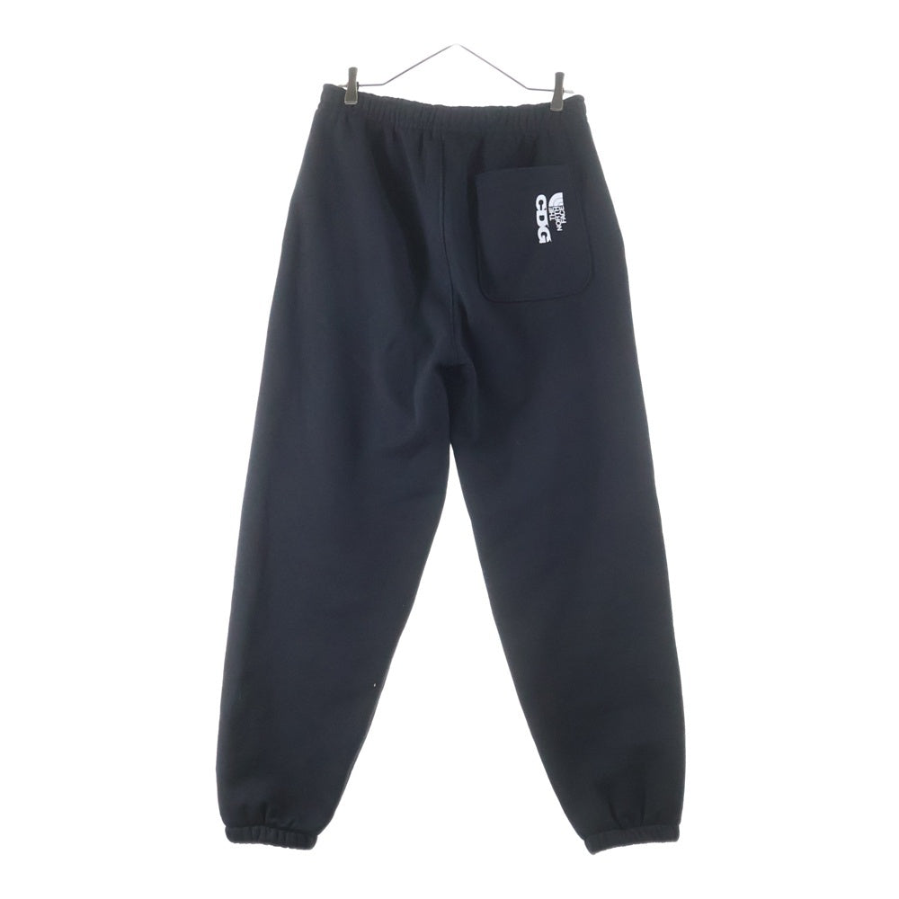 CDG(シーディージー) × THE NORTH FACE SWEAT PANTS ザノースフェイス スウェットパンツ ジョガーパンツ ブラック NB02603CD
