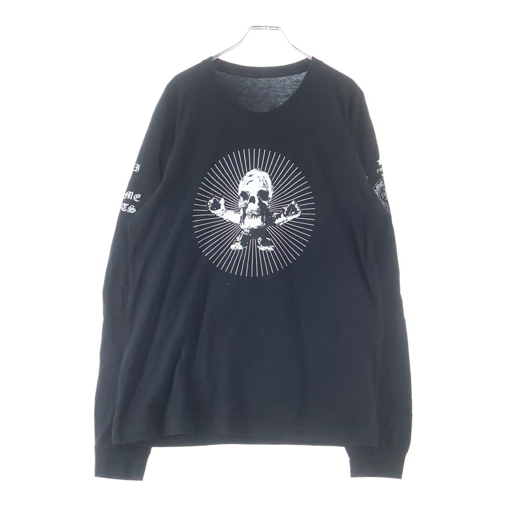 CHROME HEARTS(クロムハーツ) FOTI HARRIS TEETER フォティ ハリスティータ 長袖Tシャツ カットソー ブラック