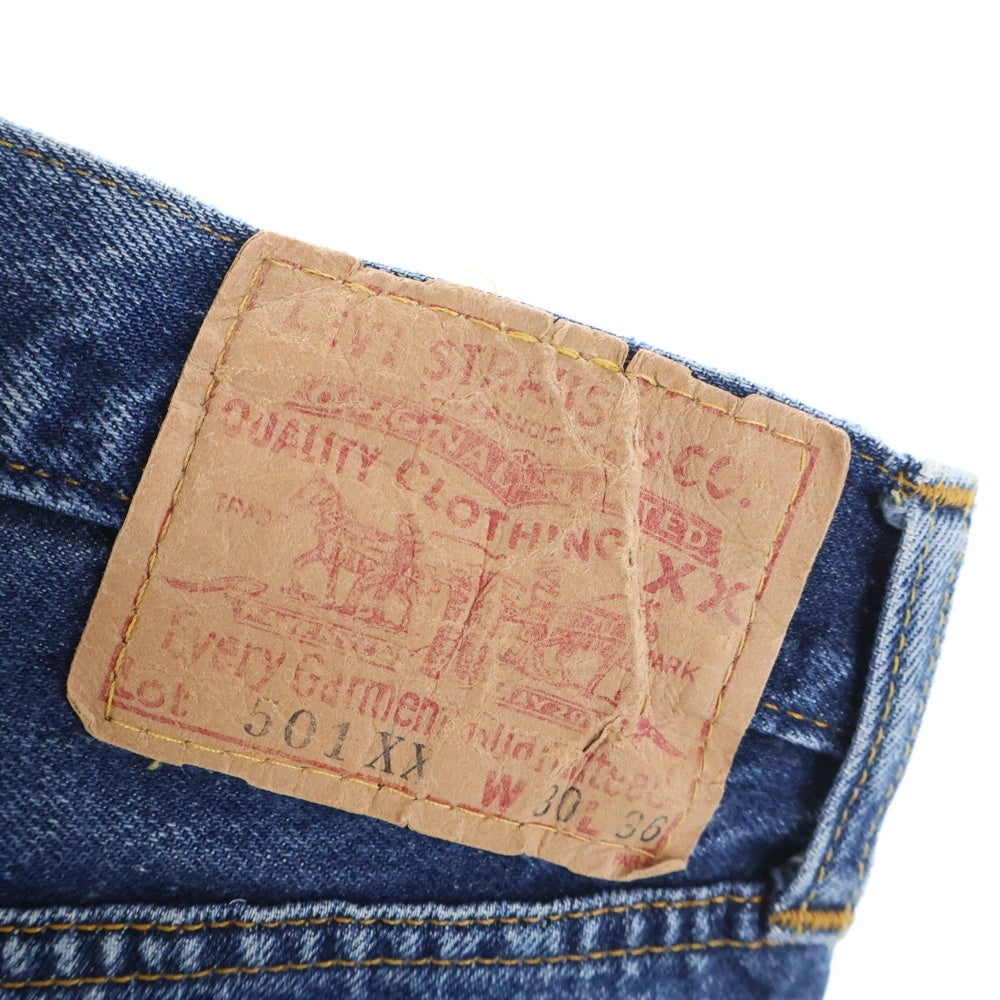 Levi's(リーバイス) 501XX BIGE 復刻 ボタンフライ ストレートデニムパンツ インディゴ