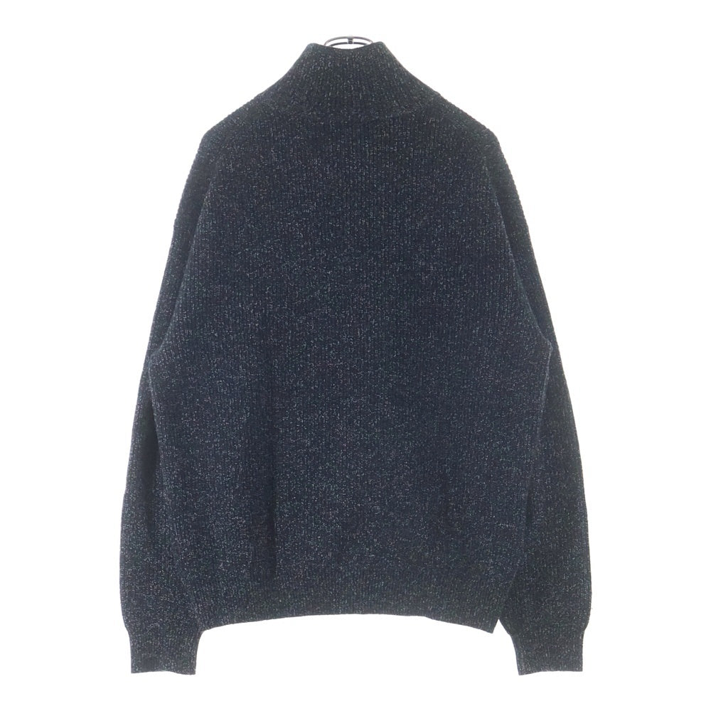 ULTERIOR(アルテリア) 25AW W/C MEALANGE RIB DRIVERS KNIT ドライバーズニット セーター グレー UKW28‐KC221