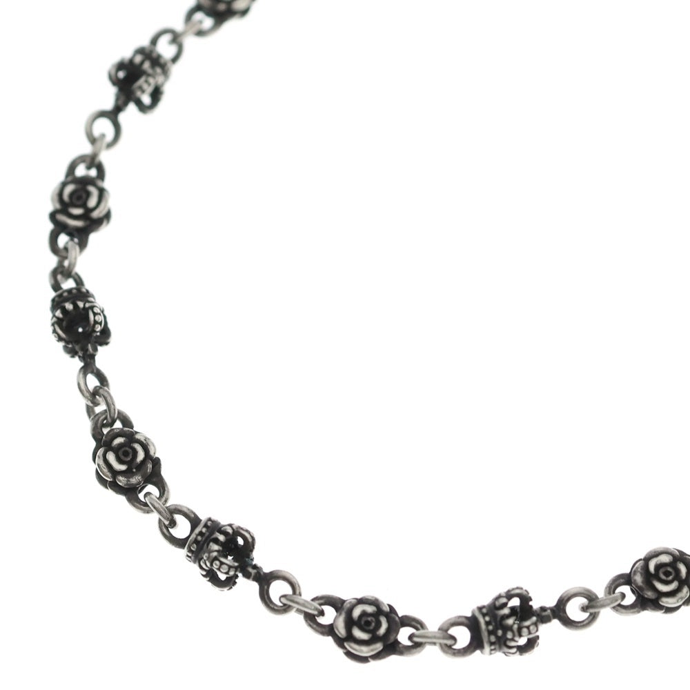 Justin Davis(ジャスティンデイヴィス) WICKED ROSE チェーンネックレス シルバー