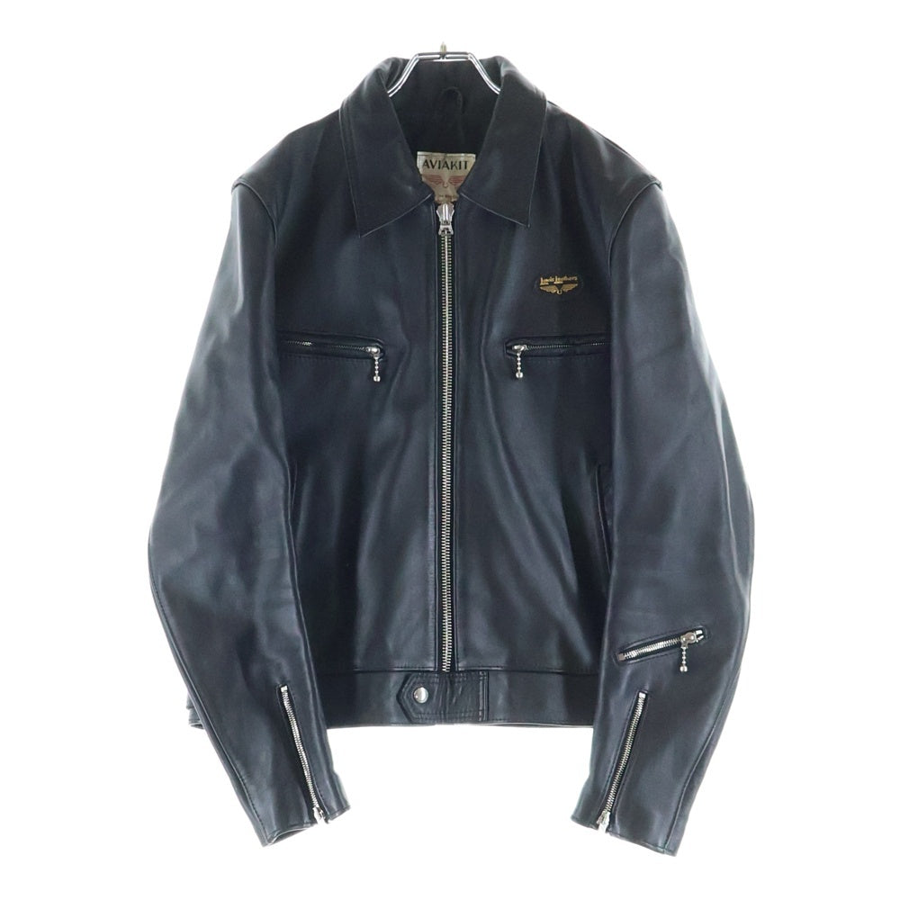 Lewis Leathers(ルイスレザー) DOMINATOR 551T COW HIDE ドミネーター タイトフィット カウハイド シングルライダースジャケット ブラック