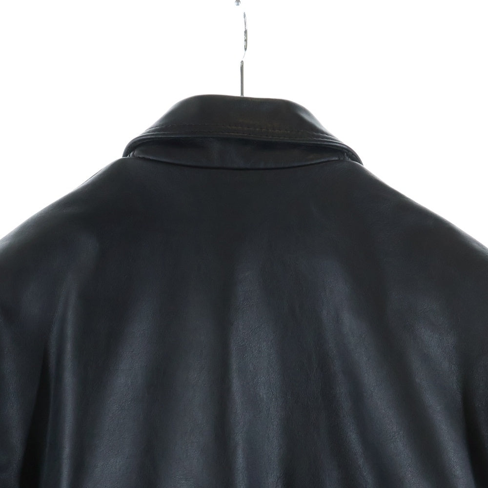 Lewis Leathers(ルイスレザー) DOMINATOR 551T COW HIDE ドミネーター タイトフィット カウハイド シングルライダースジャケット ブラック