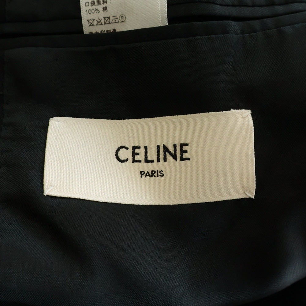 CELINE(セリーヌ) クロップド2B テーラードジャケット ブラック 2V046650D