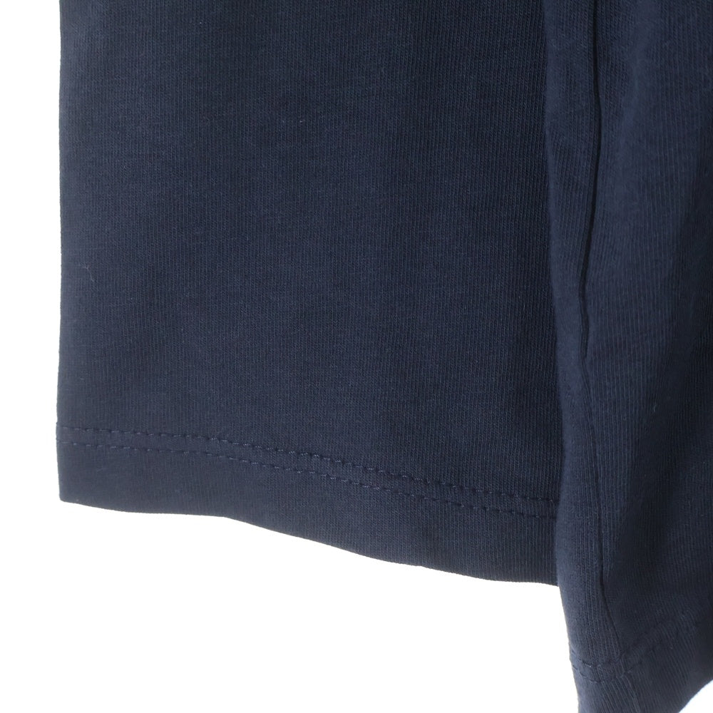 RAF SIMONS(ラフシモンズ) ×FRED PERRY PRINTED JERSEY SHIRT フレッドペリー プリントジャージー 長袖シャツ ネイビー SM6516