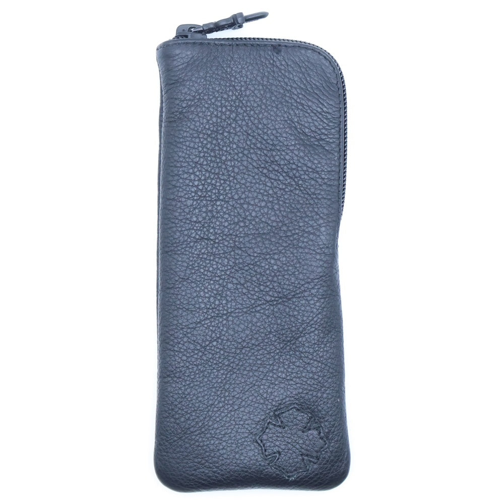 CHROME HEARTS(クロムハーツ) CASE アイウェアケース 眼鏡ケース レザー ブラック