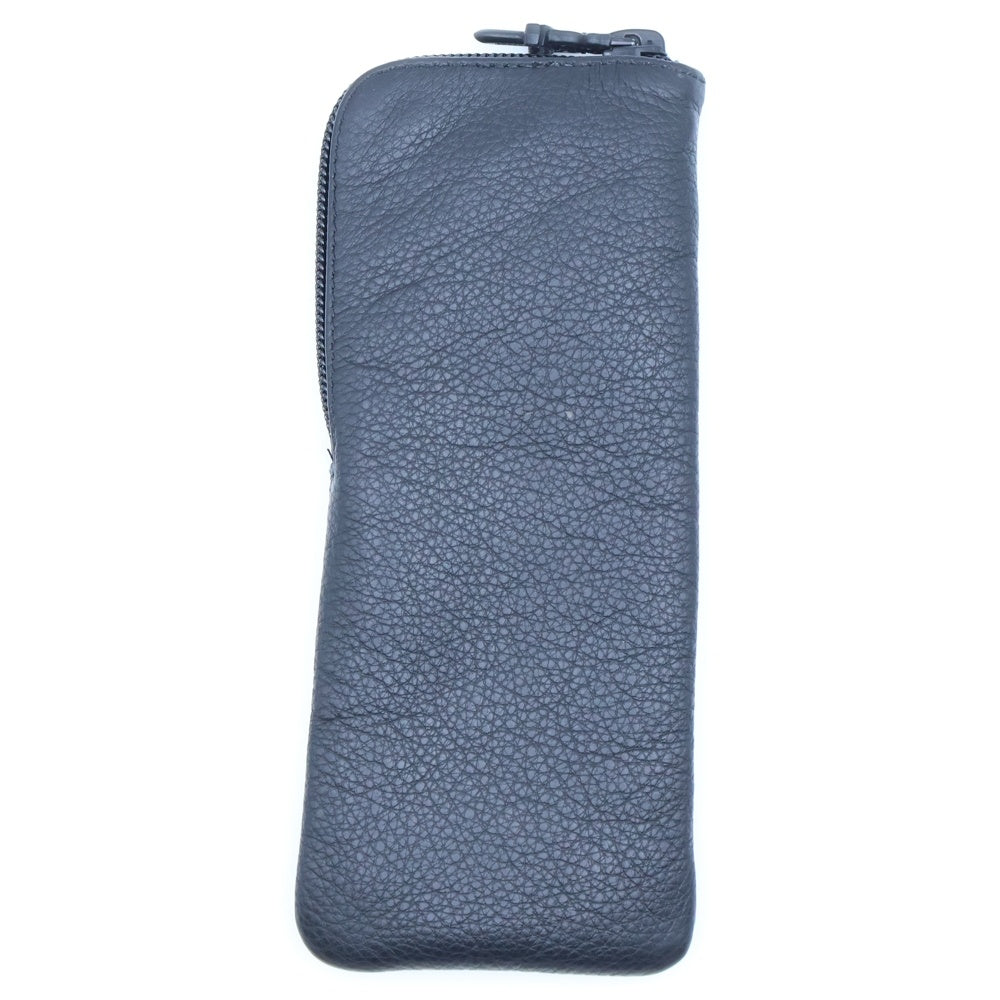 CHROME HEARTS(クロムハーツ) CASE アイウェアケース 眼鏡ケース レザー ブラック