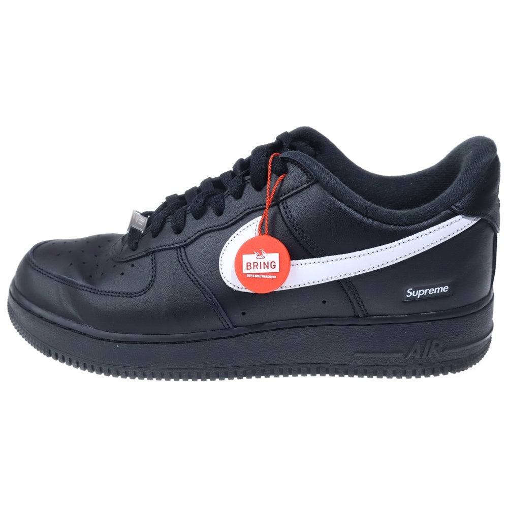 NIKE(ナイキ) ×SUPREME AIR FORCE 1 LOW シュプリーム エアフォース 1 ローカットスニーカー ブラック US10/28cm CU9225-001