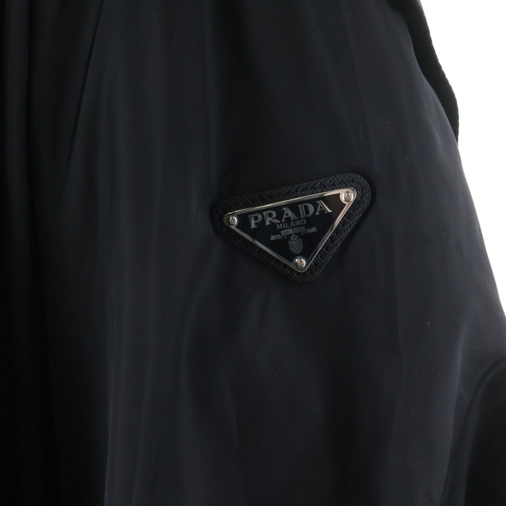PRADA(プラダ) Re Nylon トライアングルロゴ ナイロンスカート ブラック 21X951 S000 レディース