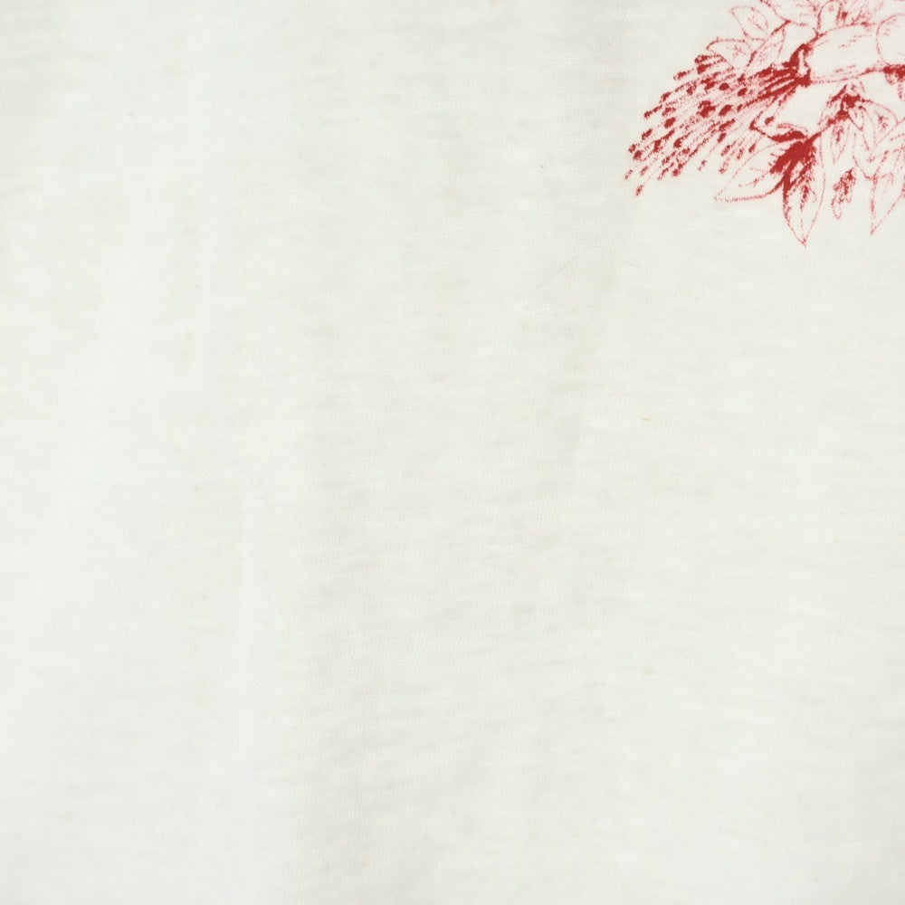 Christian Dior(クリスチャンディオール) D-ROYAUME D'AMOUR プリントTシャツ カットソー ホワイト レディース