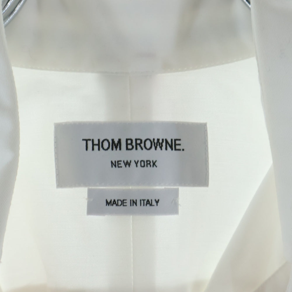 THOM BROWNE(トムブラウン) トリコロールボウタイ 長袖プルオーバーシャツブラウス レディース 139A-06496-100