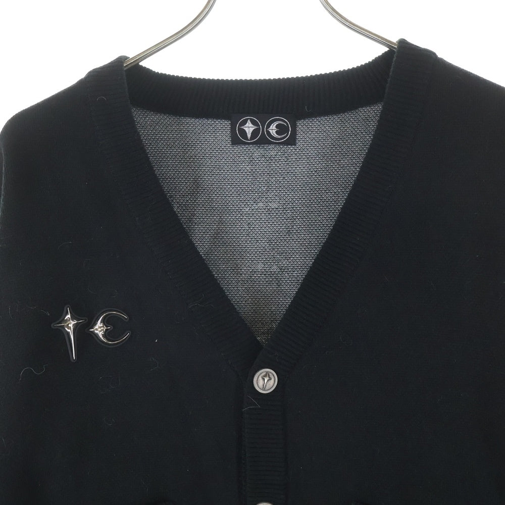 THUG CLUB(サグクラブ) 25AW TC Bone Knit Cardigan ボーンニット