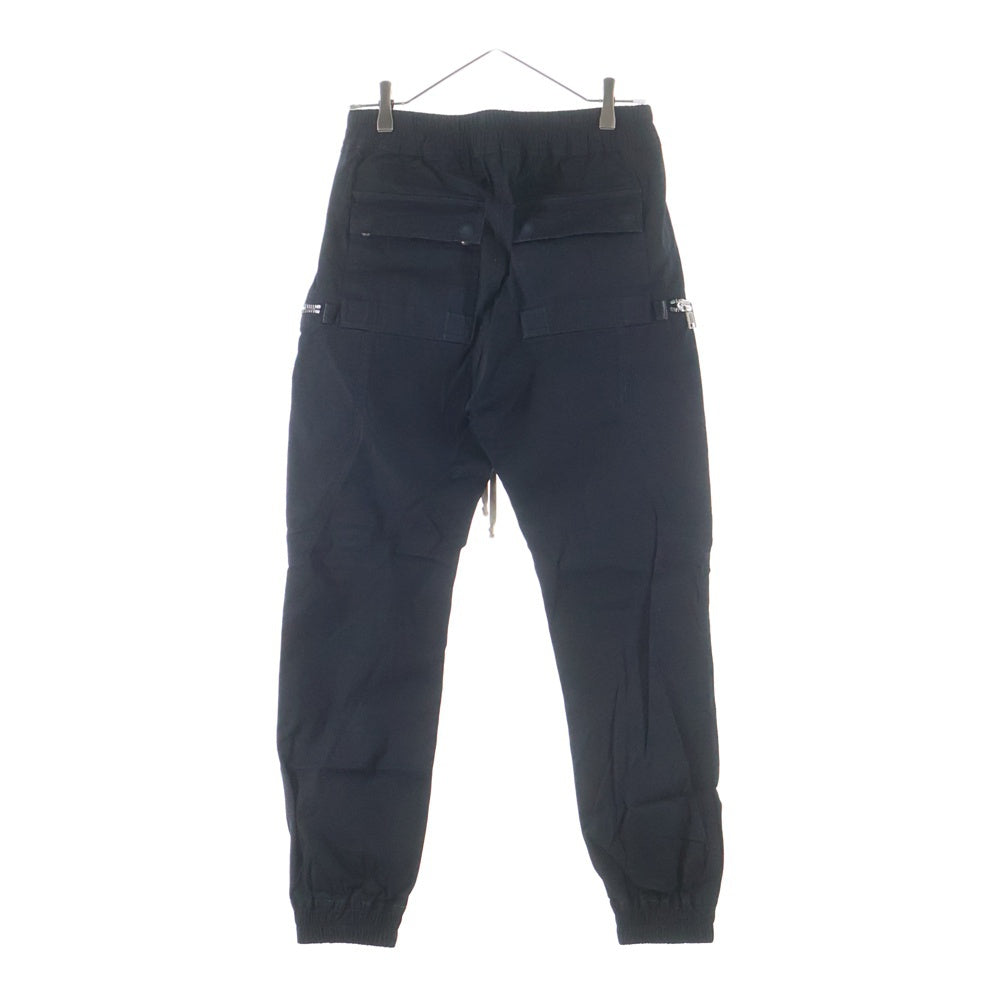 Rick Owens(リックオウエンス) 20SS Cargo Jog Pants カーゴジョグ ドローストリングカーゴパンツ ブラック RU20S7396-TE