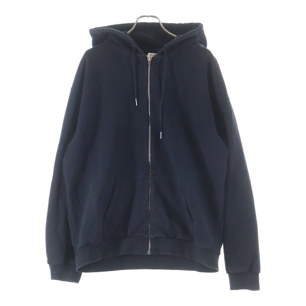 CELINE(セリーヌ) 21SS ロゴプリント ジップアップパーカー ブラック 2Y497052H