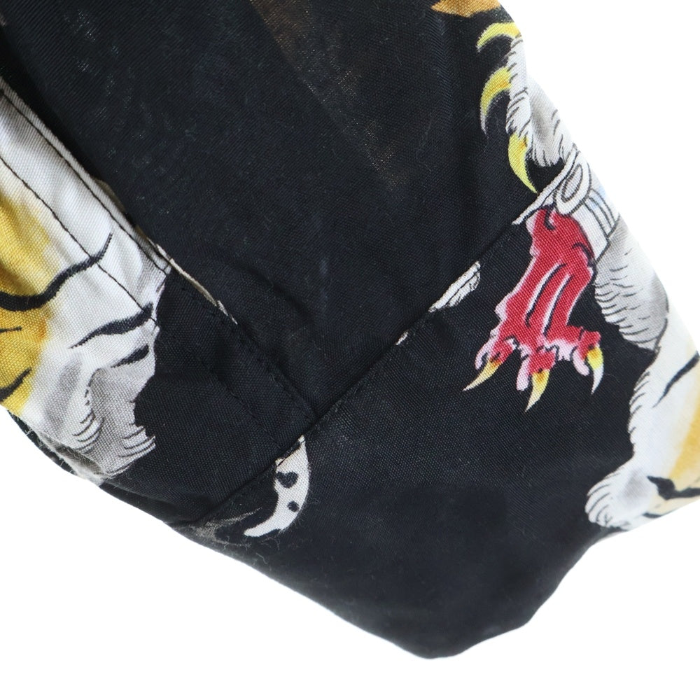 WACKO MARIA(ワコマリア) 23AW TIM LEHI HAWAIIAN SHIRTS ティムリーハイ ハワイアン 長袖シャツ ブラック 23FW-WMS-HI02