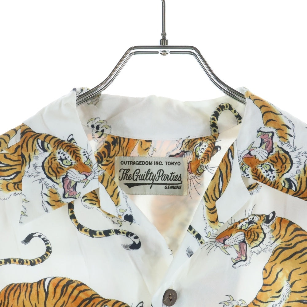 WACKO MARIA(ワコマリア) 23SS TIM LEHI HAWAIIAN SHIRTS ティムリーハイ ハワイアン 半袖シャツ ホワイト 23SS-WMS-HI09