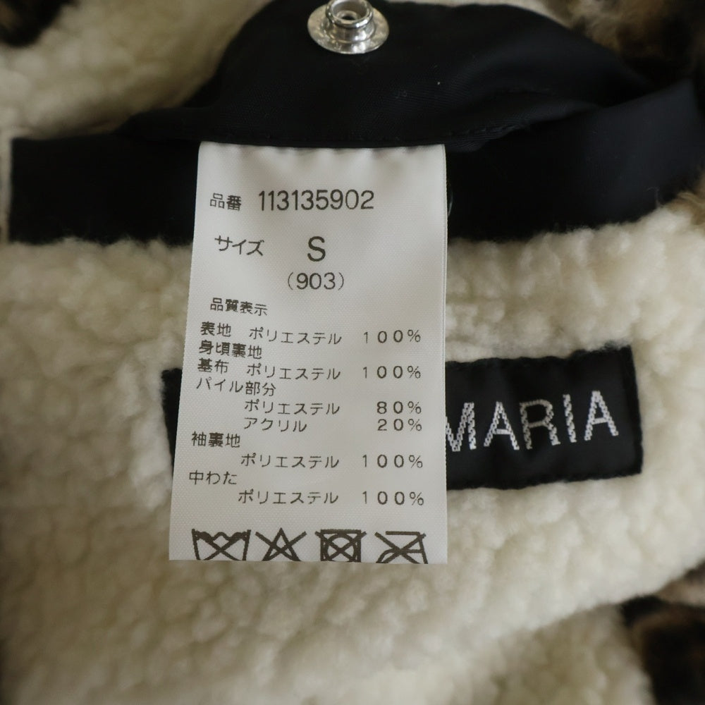 WACKO MARIA(ワコマリア) 25AW ×MCGREGOR LEOPARD FAUX FUR ANTI FREEZE JACKET マクレガー レオパード アンチフリーズジャケット ブラウン 25FW-WMOーMC02