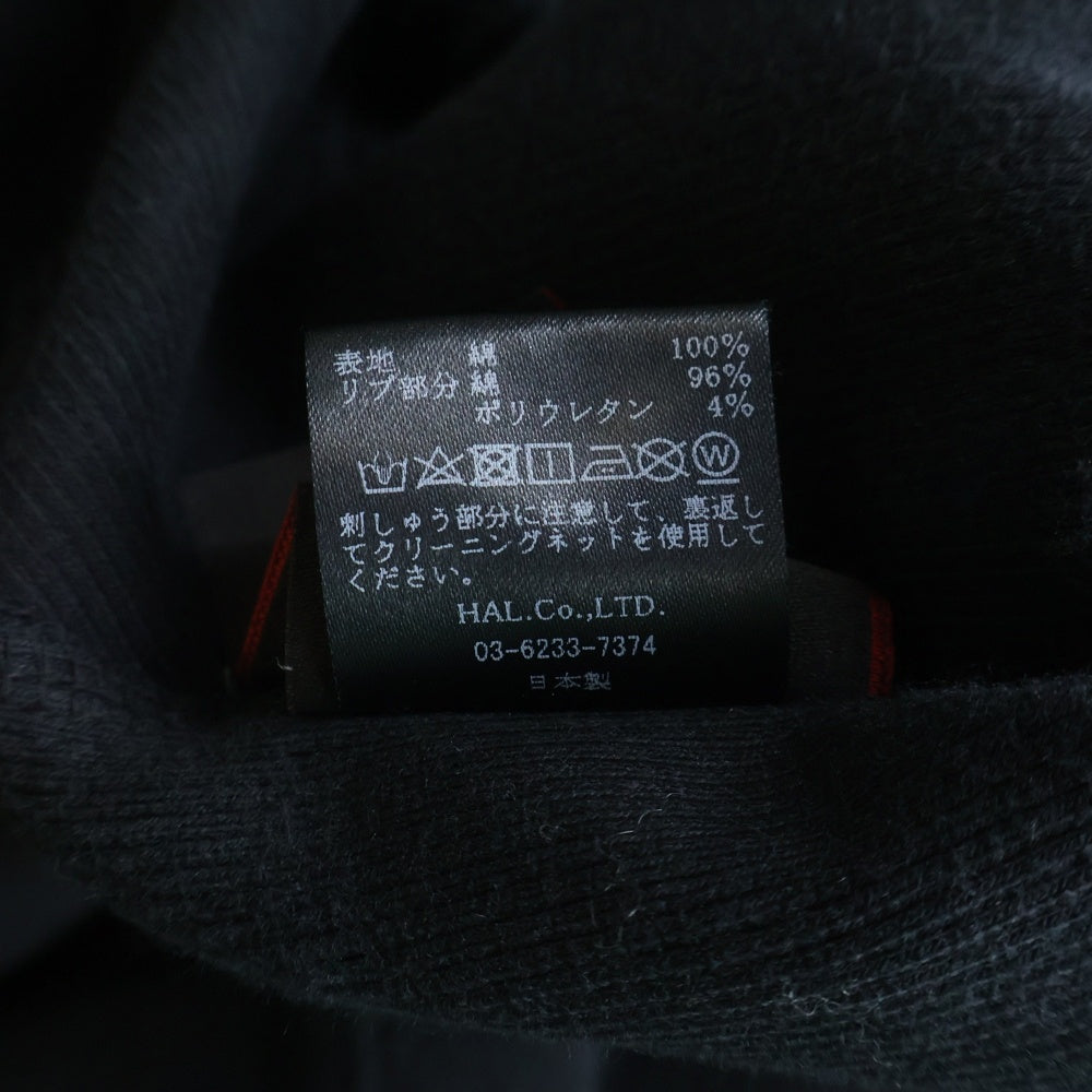 cvtvlist(カタリスト) 3D LOGO USUAL SWEAT SHIRTS 3D ロゴ 刺繍 スウェットトレーナー ブラック 2201020302
