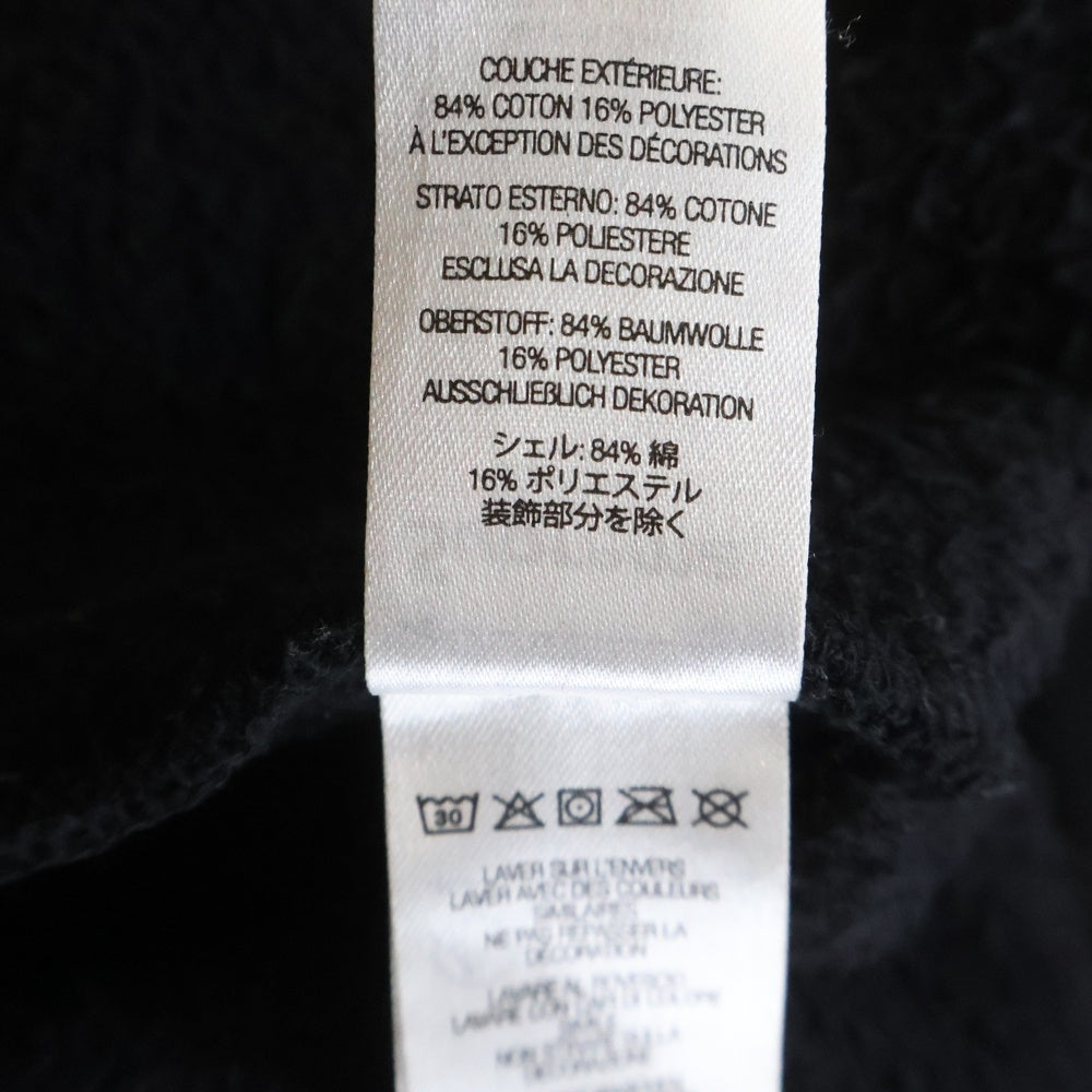 SUPREME(シュプリーム) 23AW S Logo Zip Up Hooded Sweatshirt Sロゴ ジップアップ フーディー パーカー ブラック