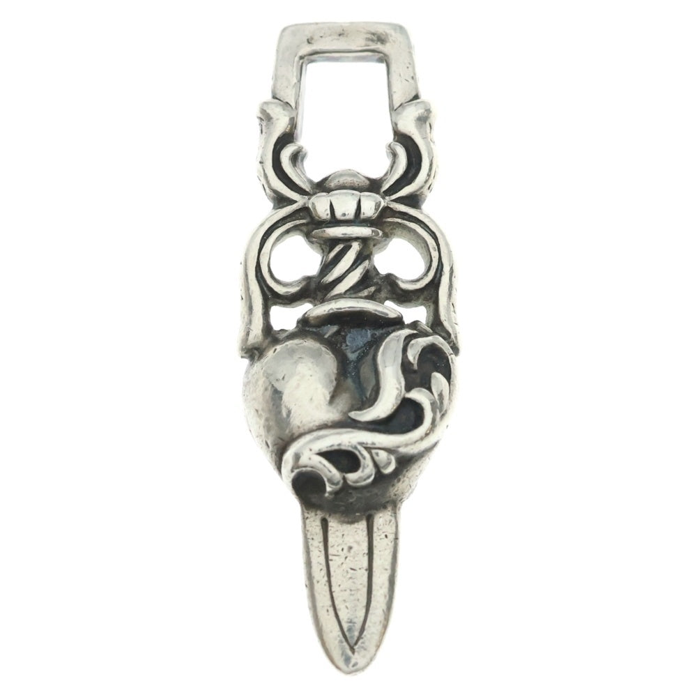 CHROME HEARTS(クロムハーツ) DAGGER HEART ダガーハート ペンダントトップ シルバー BCA243