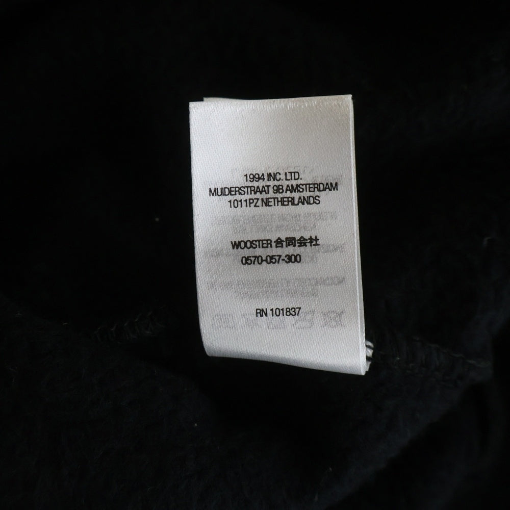 SUPREME(シュプリーム) 21AW ×WTAPS SIC'EM Hooded Sweatshirt フロント刺繍 プルオーバーパーカー スウェットフーディ ブラック