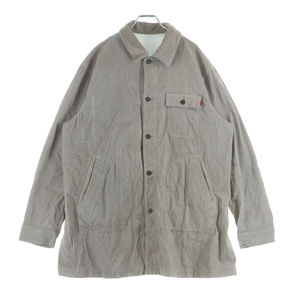 UNDERCOVER(アンダーカバー) 25AW 後総柄コーデュロイ ロング カバーオール ジャケット ベージュ UC2E4210