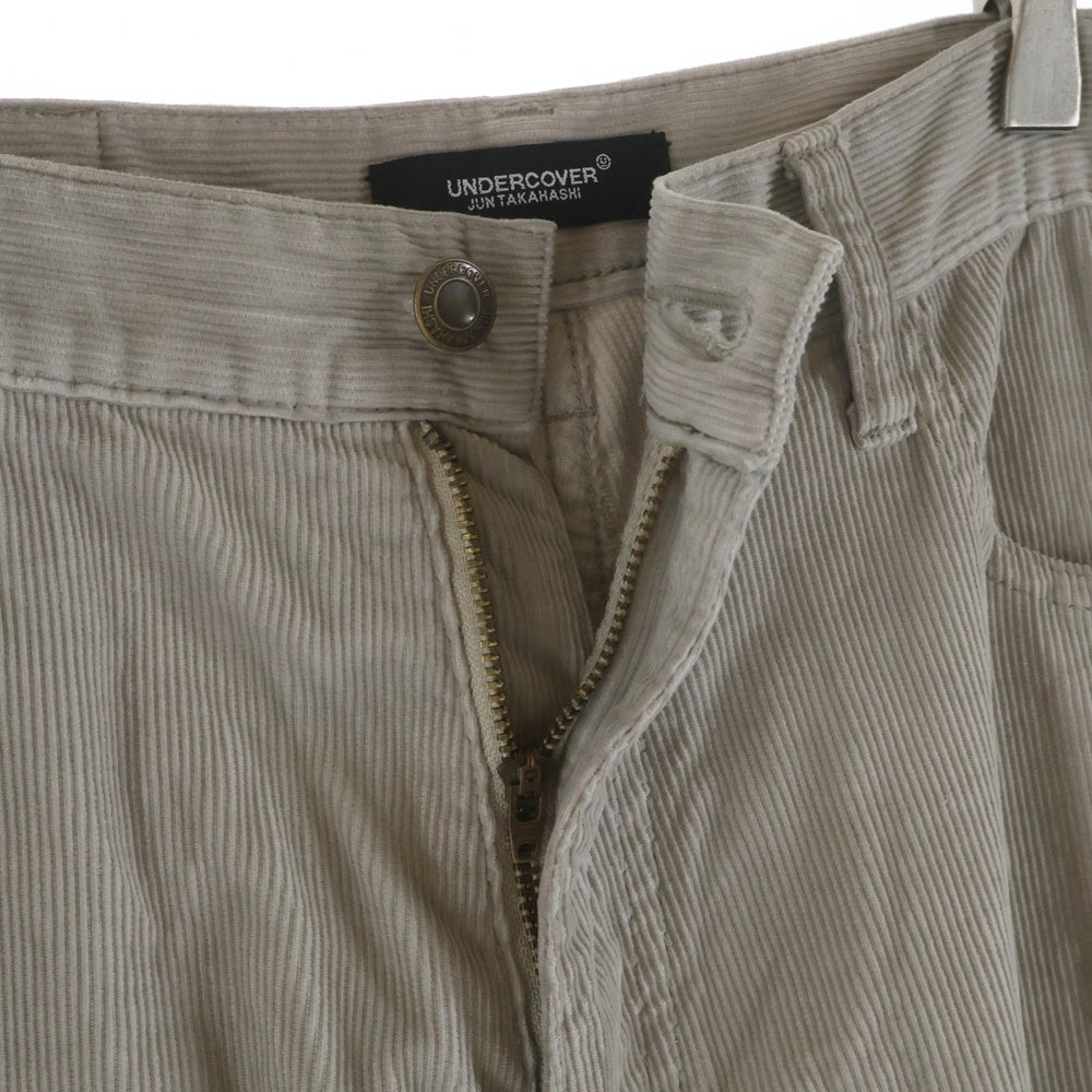 UNDERCOVER(アンダーカバー) 25AW 硫化コーデュロイ5PKパンツ ストレートパンツ ベージュ UC2E4506