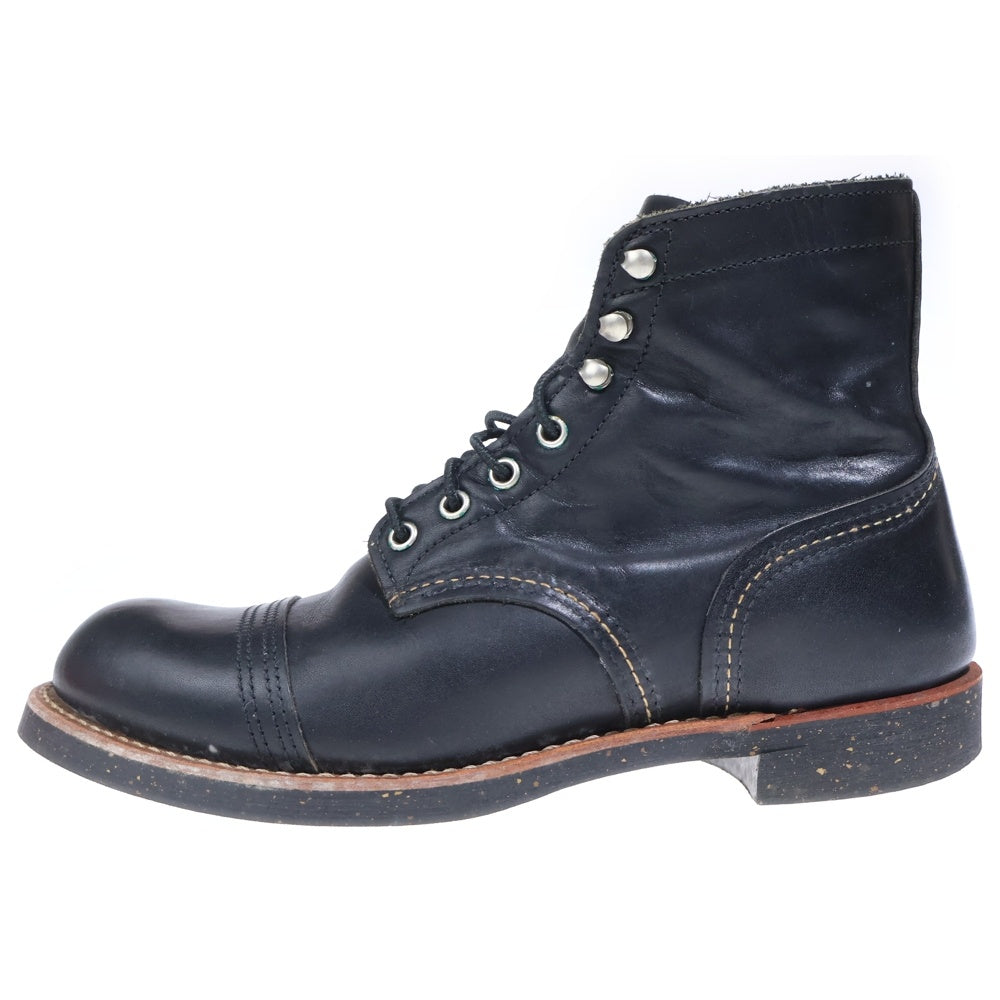 RED WING(レッド ウイング) 8114 アイアンレンジャー レザー ブーツ ブラック