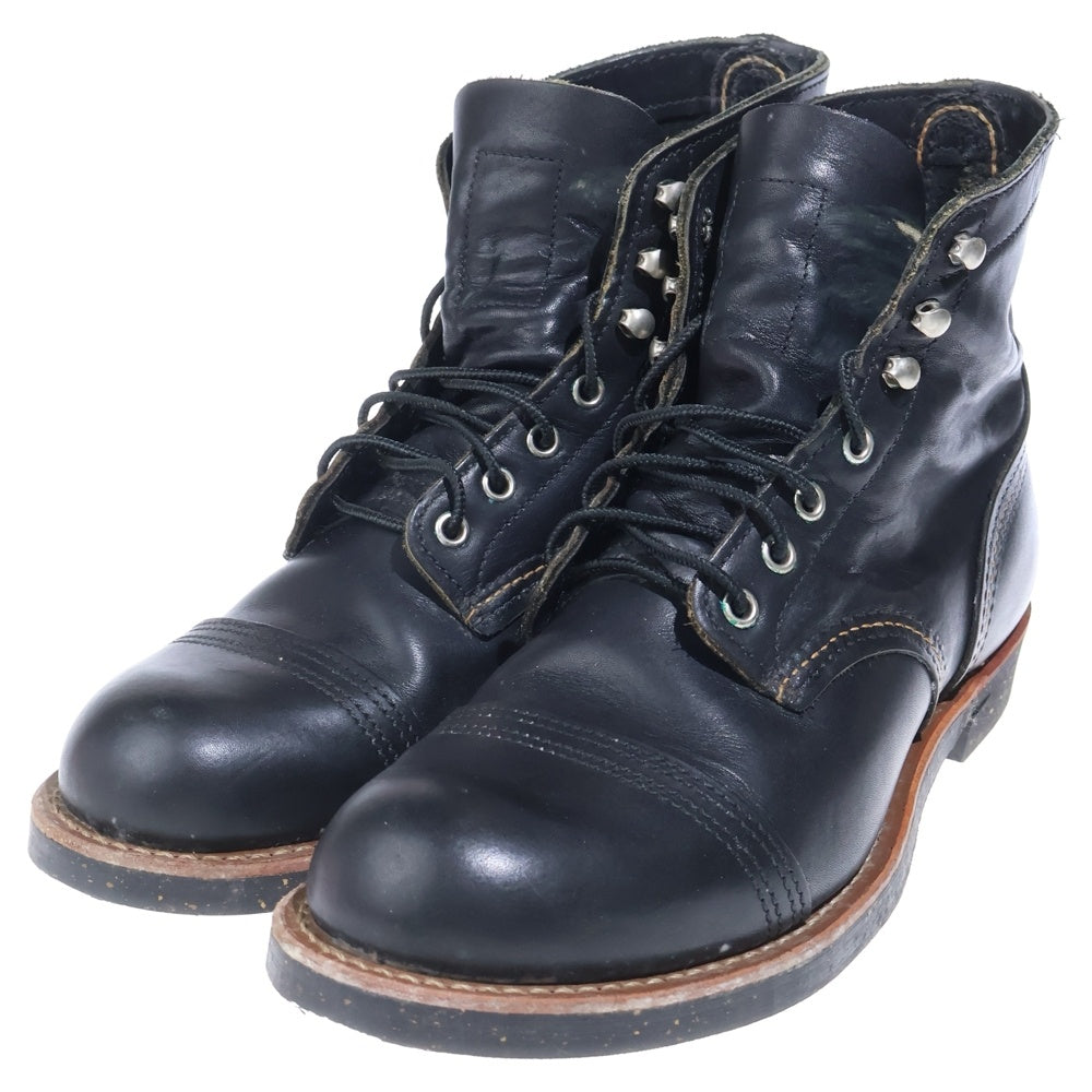RED WING(レッド ウイング) 8114 アイアンレンジャー レザー ブーツ ブラック